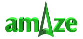 amAze Logo - go back to home page